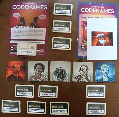 #ad Codenames Promo Mini Expansion Authors amp; Games Goodie Bonus Pack Pictures $19.99