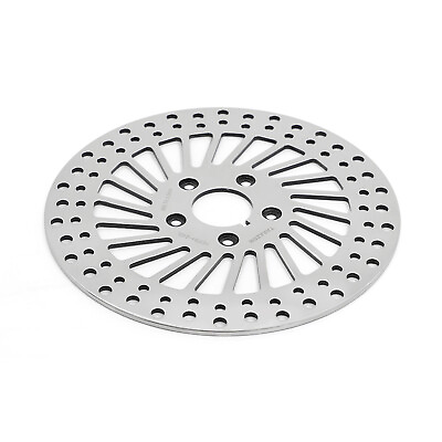 #ad 11.5quot; Polished Front Brake Rotor for Harley Softail Sportster 1200 Dyna 1340 FXR $39.97
