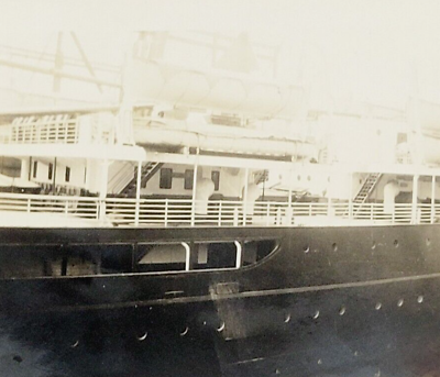 #ad Rare 1931 Photo Verdam Passenger Liner Photo Sailing Ship New York City NYC $59.99
