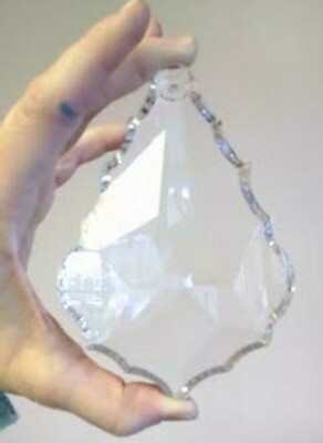 HUGE 5quot; Clear French Cut Chandelier Crystals Lead Crystal 126mm $19.99