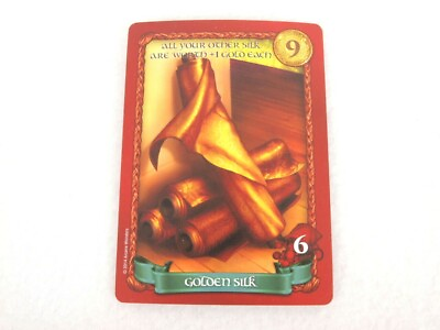 #ad Sheriff of Nottingham Arcane Wonders Game Gen Con Promo Card GOLDEN SILK $8.00