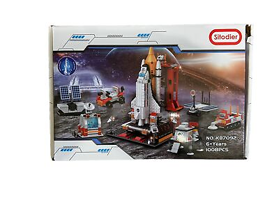 #ad Space Rocket Blocks Set NOT Lego; Box Opened Packages Unopened $30.00