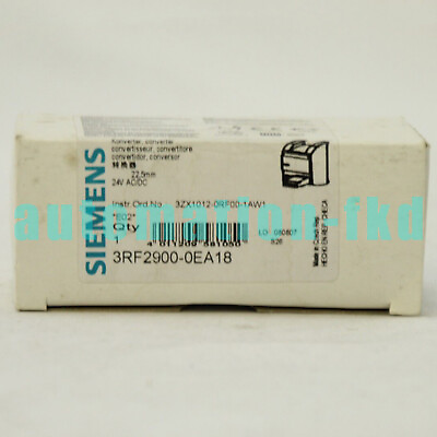 #ad Brand New Siemens 3RF2900 0EA18 contactor 3RF29000EA18 One year warranty #AF $133.00