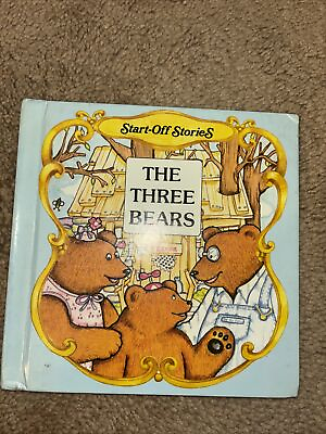 #ad Vintage 1985 The Three Bears Start Off Stories $24.50