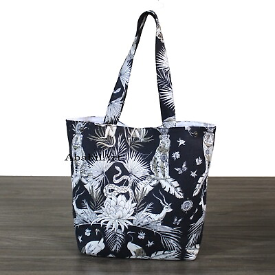 #ad Printed Women Cotton Shoulder Bag Handbag Lady Tote Satchel Purse Messenger Bags $28.21