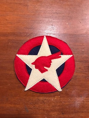 #ad WWI US Marine Army 2nd Division Engineers Patch wool AEF $9.99
