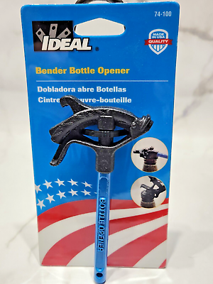 #ad Ideal 74 100 Conduit Bender Bottle Opener USA Made USA Made Twist or Pry HTF $64.97