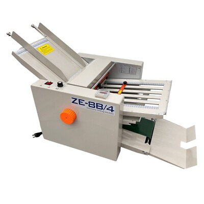 #ad 110V Adjustable Auto Electric Paper Folding Machine Different Folders ZE 8B 4 $701.25