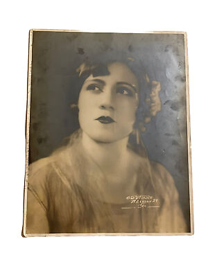 #ad Serdan 1931 Photo Female Portrait Velasco $50.00