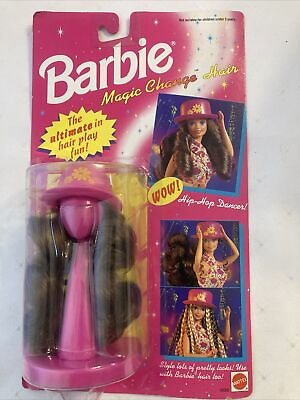 #ad Barbie Magic Change Hair CHESTNUT BROWN Hip Hop Dancer NEW $9.95