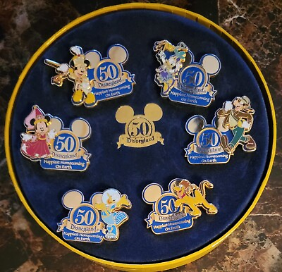 #ad RARE SET Disney PIN Collectible Pins 50th Anniversary Mickey amp; Friends Sealed $110.00