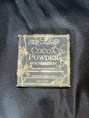 #ad Too Faced Cocoa Powder Foundation LIGHT 0.38 oz RARE HTF {{FREE SHIPPING}} $50.00