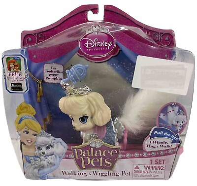 #ad Disney Princess Palace Pets Cinderella Pumpkin Walking amp; Wiggling Pet 2014 NEW $14.99