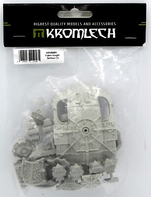 #ad Kromlech KRVB081 Fallen Knight Armor Super Heavy Walker Conversion Chaos Mech $74.99