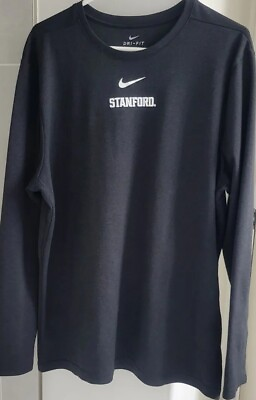 #ad Nike Stanford Cardinals Long Sleeve BLACK Training Shirt AR6568 613 Men#x27;s XL $28.98
