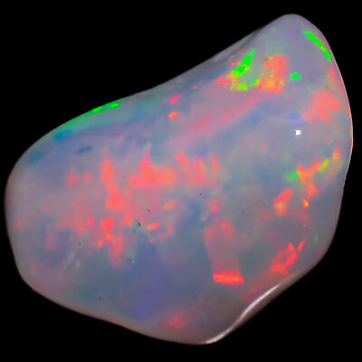 #ad 100% Natural Ethiopian Opal Polished Rough Loose Gemstone 1.6 Ct 9X7X5mm EE43962 $5.28