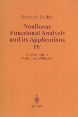 #ad Nonlinear Functional Analysis and Its Applications : Applications to Mathemat... $294.69