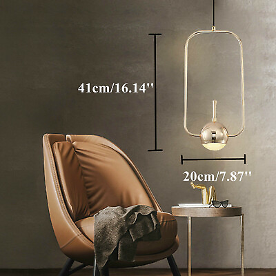 #ad Rectangle Pendant LED Lamp Modern Chandelier Ceiling Light Fixture Dinning Room $42.72