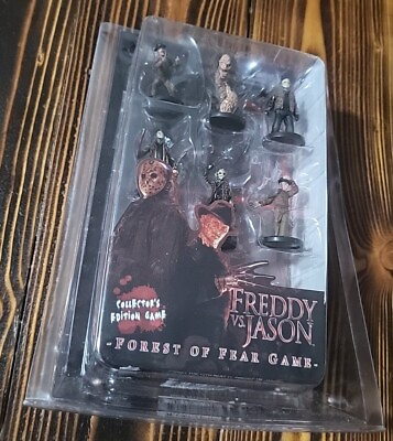 #ad 2010 Wizkids NECA Freddy vs. Jason Forest of Fear Game *NEW SEALED* $24.95