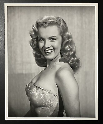#ad 1949 Marilyn Monroe Original Photograph Love Happy Glamour Pinup $600.00