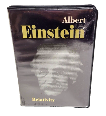 #ad Albert Einstein: Relativity Abridged Cassette Audio Scholar 1994 $75.99