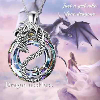 #ad Retro Dragon Scale Pendant Necklace Stylish Gift for Men amp; Women Ship from USA $8.00