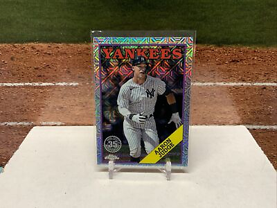 #ad Aaron Judge 2023 Topps Chrome Silver Pack Mojo Card # T88CU 11 Yankees $3.99