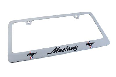 #ad 72 73 Mustang Chrome License Frame NEW MA75011 $57.00
