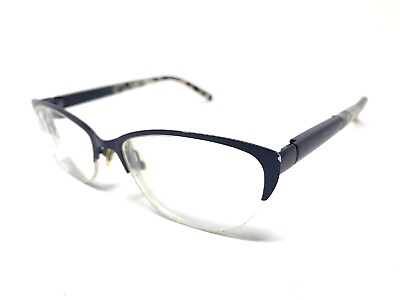 #ad BANANA REPUBLIC BECKY DA4 Eyeglasses Frame 53 15 135 Half Rim Navy Polish JO62 $26.25