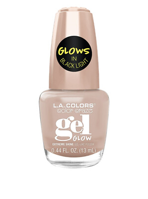 #ad LA Colors Color Craze Gel Glows Nail Polish 13ml 0.44oz #337 Awe NEW $8.98