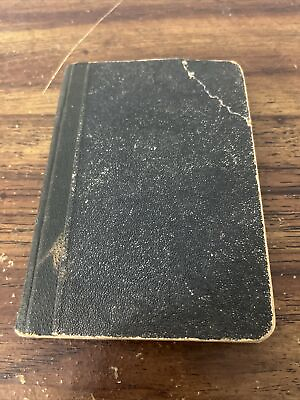 #ad Little Black Book In Danish Vintage 5” X 3.5” $8.99