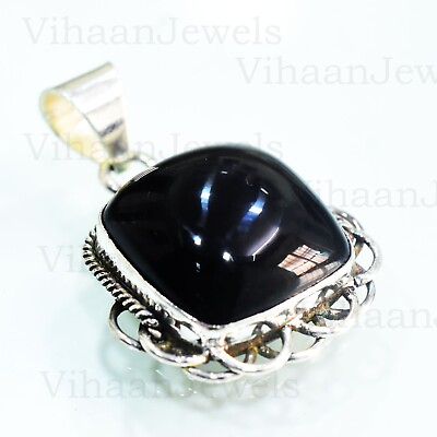 #ad Rainbow Obsidian 925 Starling Silver Handmade Pendant Jewelry VV 458 $13.56