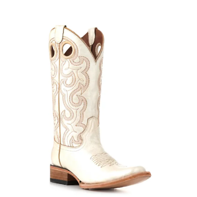 #ad Women#x27;s Pearl with Embroidery Square Toe Cowboy Boots 5 day delivery $93.00