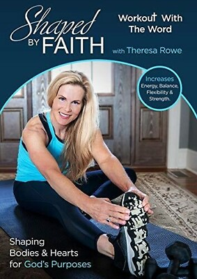 #ad DVD Shaped By Faith: Workout With The Word NEW Theresa Rowe $21.99