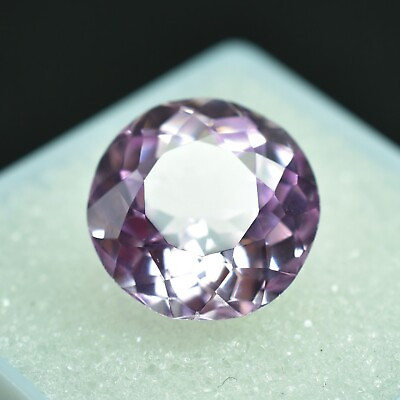 #ad Natural Pink Sapphire Certified 8.05 Ct Flawless Ceylon Round Cut Loose Gemstone $14.00