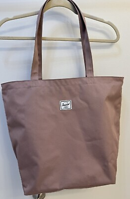 #ad Herschel Supply Co Mica Large Tote Ash Rose Bag Purse Carryall Sold Out $20.00