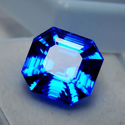 #ad Natural Tanzanite Blue Square Shape 8.10 Ct Certified Loose Gemstone $13.74