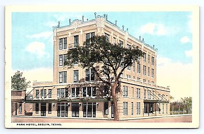 #ad Postcard Park Hotel Seguin Texas Curt Teich Co. c.1917 $34.75