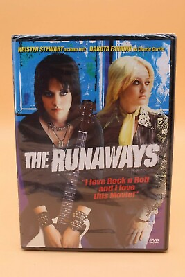 #ad NEW The Runaways DVD 2010 Dakota Fanning Kristen Stewart Joan Jett $8.99