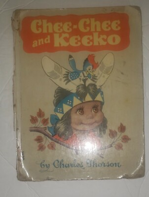 #ad Vintage “Chee Chee and Keeko” Children’s Book hardcover $24.49