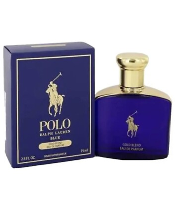 #ad Ralph Lauren Polo Blue Gold Blend Men#x27;s 2.5oz EDP Spray IN SEAL BOX $69.99