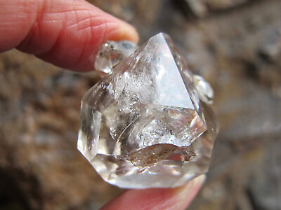 #ad Herkimer Diamond Crystal Healing Spec Authentic Upstate N.Y Natural AA Cluster GBP 129.00