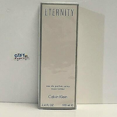 #ad ETERNITY by CALVIN KLEIN women Perfume TESTER 3.4 oz EDP In White Box $36.50