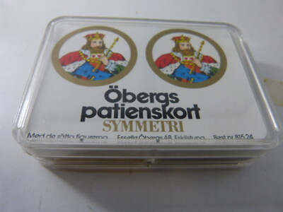 #ad jeu de cartes Öbergs patienskort SYMMETRI cpnb1 EUR 25.00