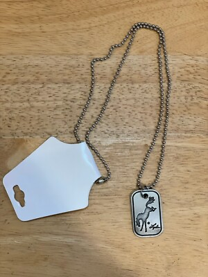 #ad HORSE Necklace LIFE Stainless Steel Rectangle $9.99