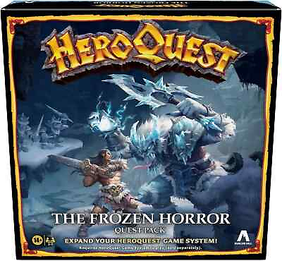 #ad Avalon Hill HeroQuest The Frozen Horror Quest Pack Expansion $38.50