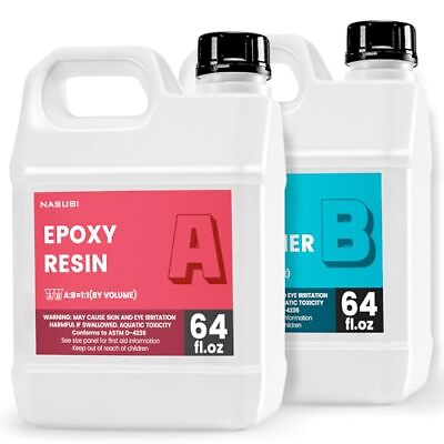 #ad 1 Gallon Clear Epoxy Resin Upgraded Casting and Coating Resin Epoxy No Bub... $72.19
