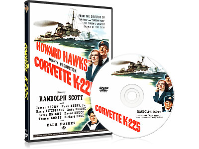#ad Corvette K 225 1943 Action Drama Romance DVD $18.95