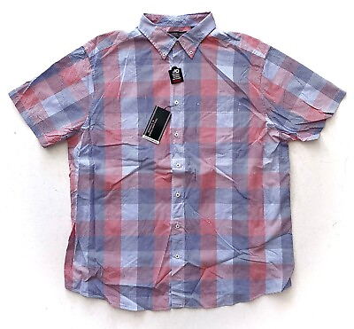 #ad Roundtree amp; Yorke Cooler Comfort Nwt Short Sleeve 100% Cotton Shirt 3XB $12.74