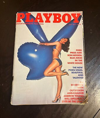 #ad July 1977 Playboy Magazine $4.50